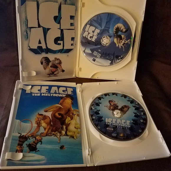 Ice Age and Ice Age: The MeltDown 2 Disc DVDs (Like-New) - Picture 2 of 5